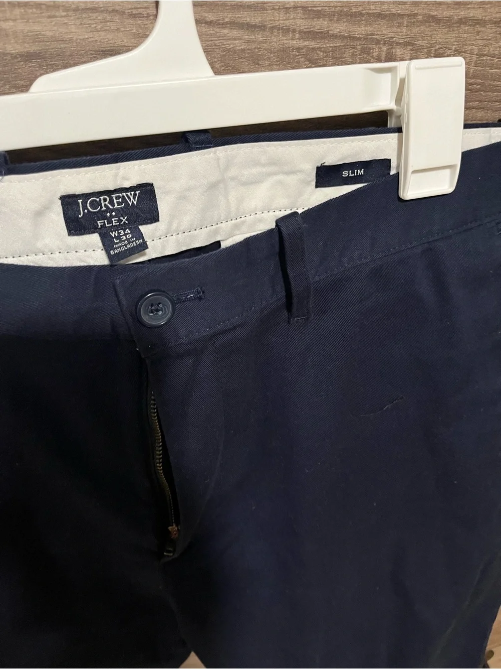 J. Crew Navy Slim-Fit Men’s Chinos